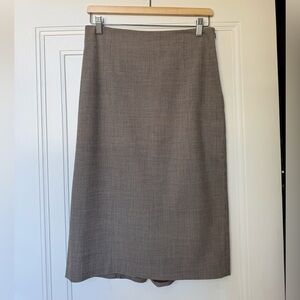 Banana Republic Classic Gray Pencil Skirt